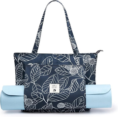 Yoga Tote Bag for Beach Workout  Logo