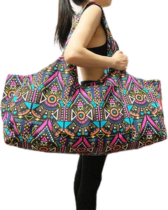 Aozora Multi-Functional Storage Pockets large yoga bag Logo