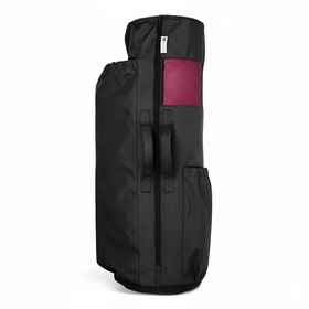 Black MAGNILAY yoga bag Convertible for Yoga mat logo